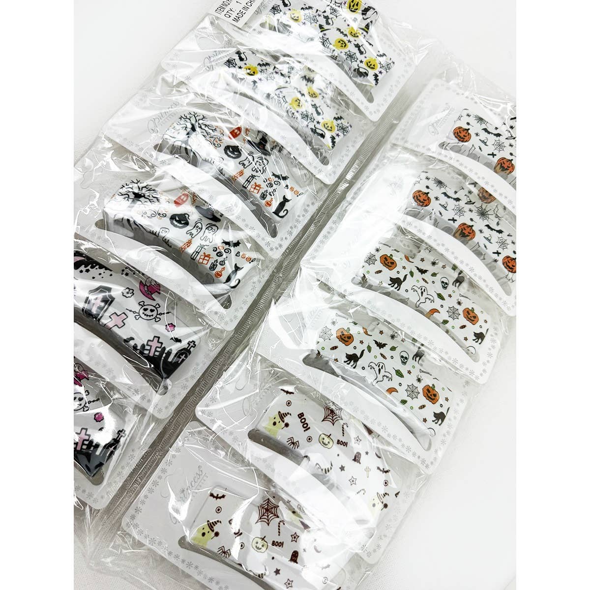 Variety Halloween Theme Hair Claw Clip