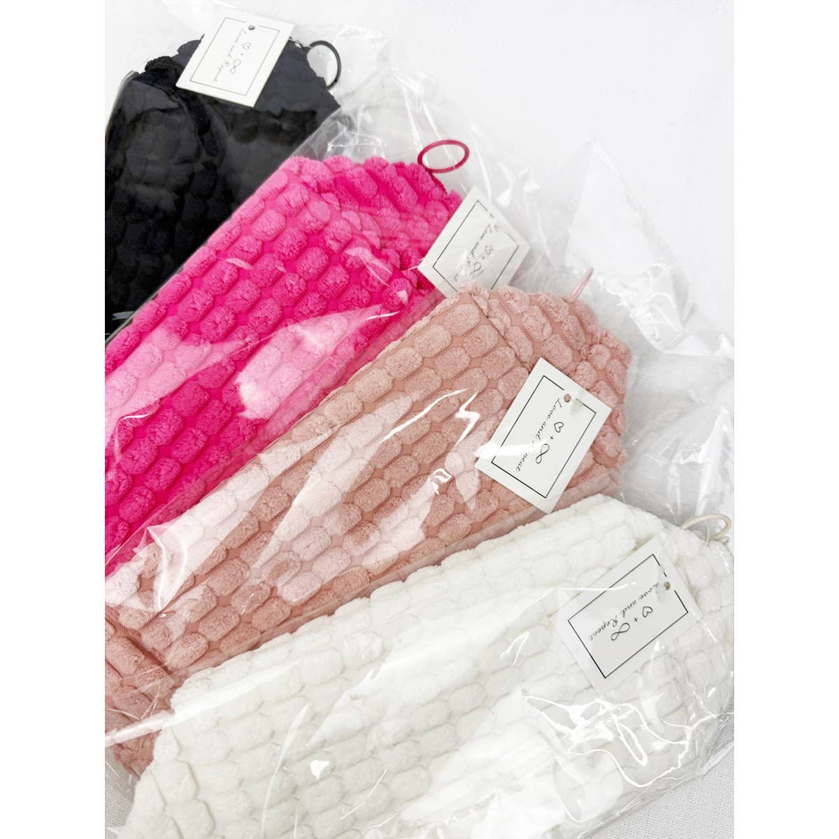 Soft Puff Textured Light Weight Cosmetic Bag