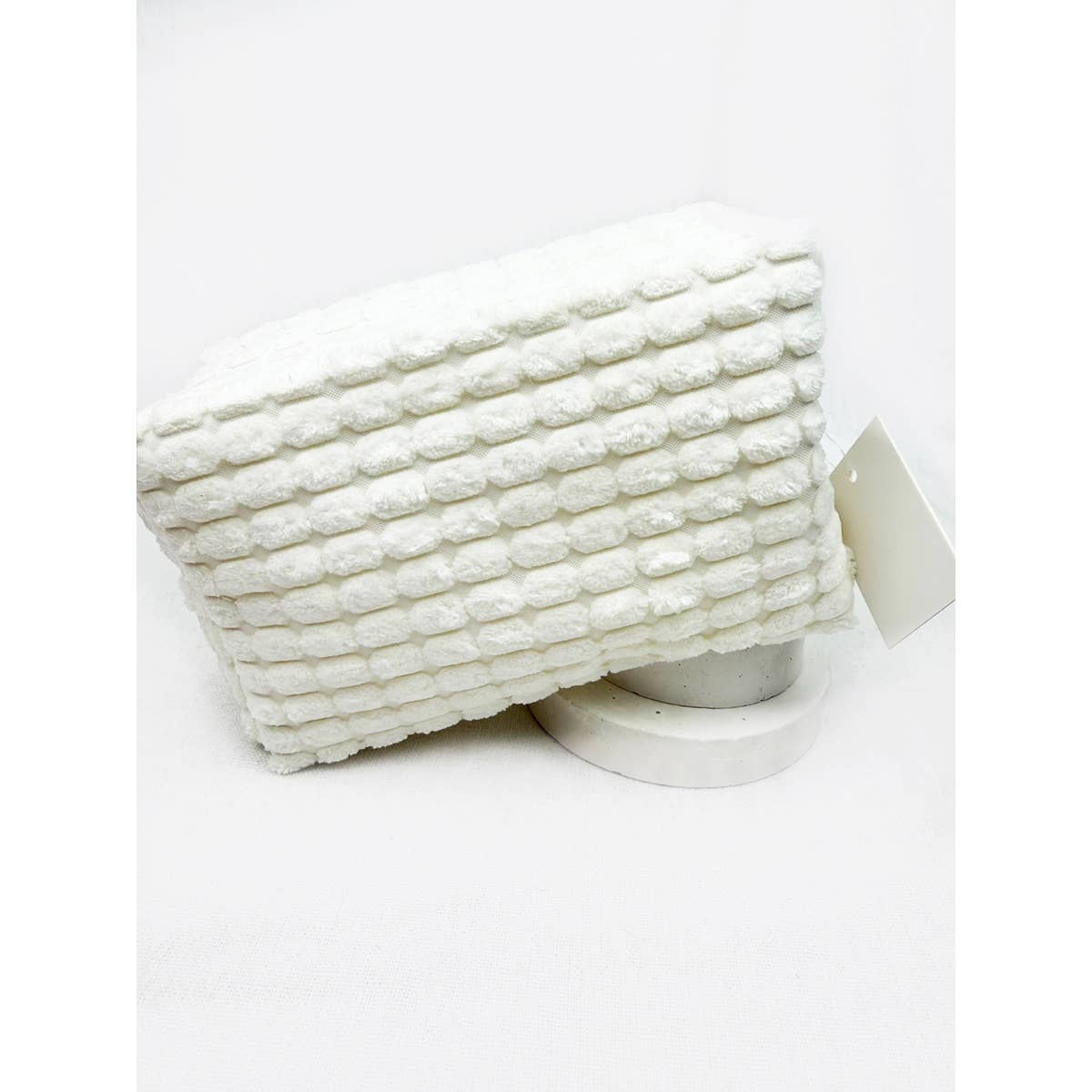 Soft Puff Textured Light Weight Cosmetic Bag