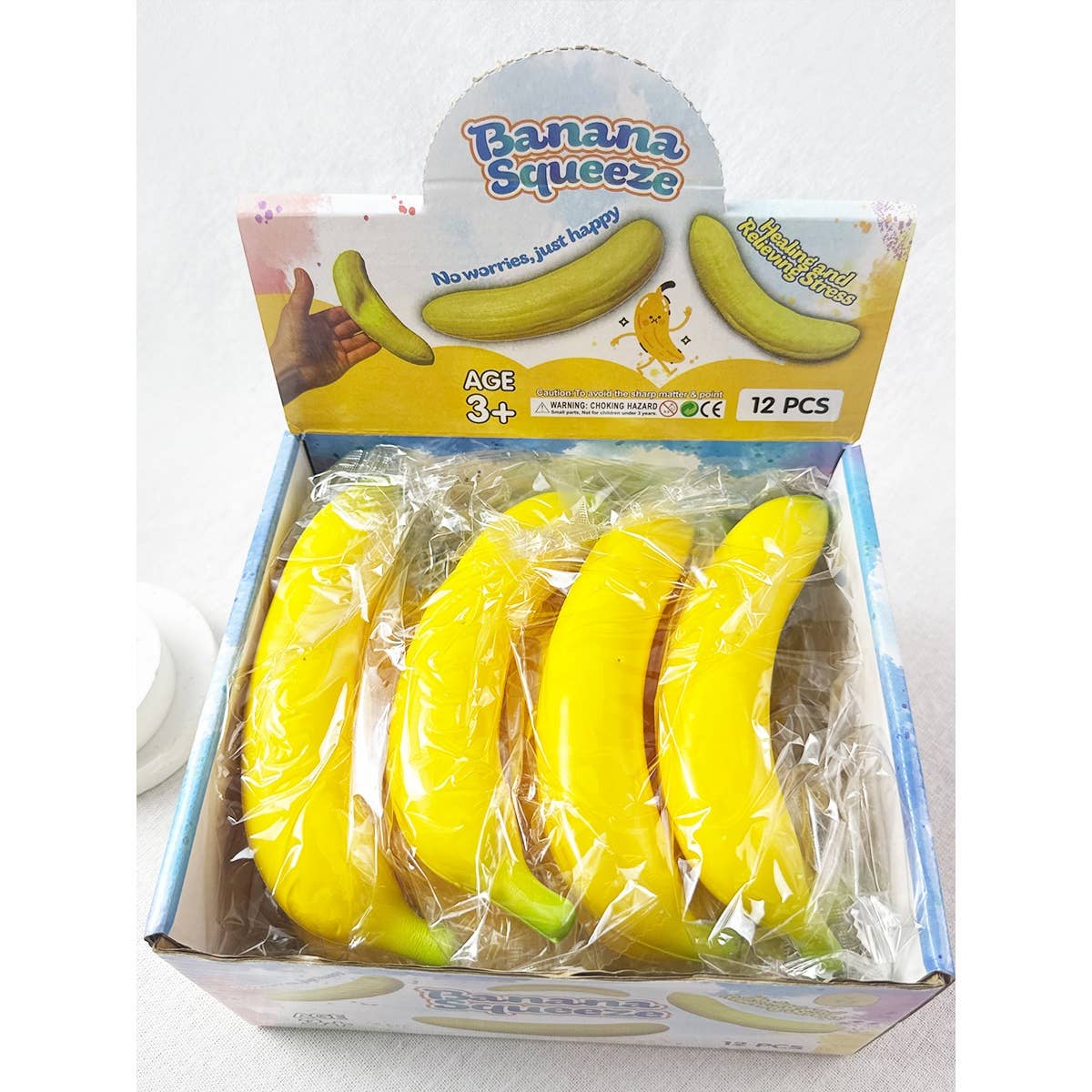 Slow Rising Banana Squishy Toy