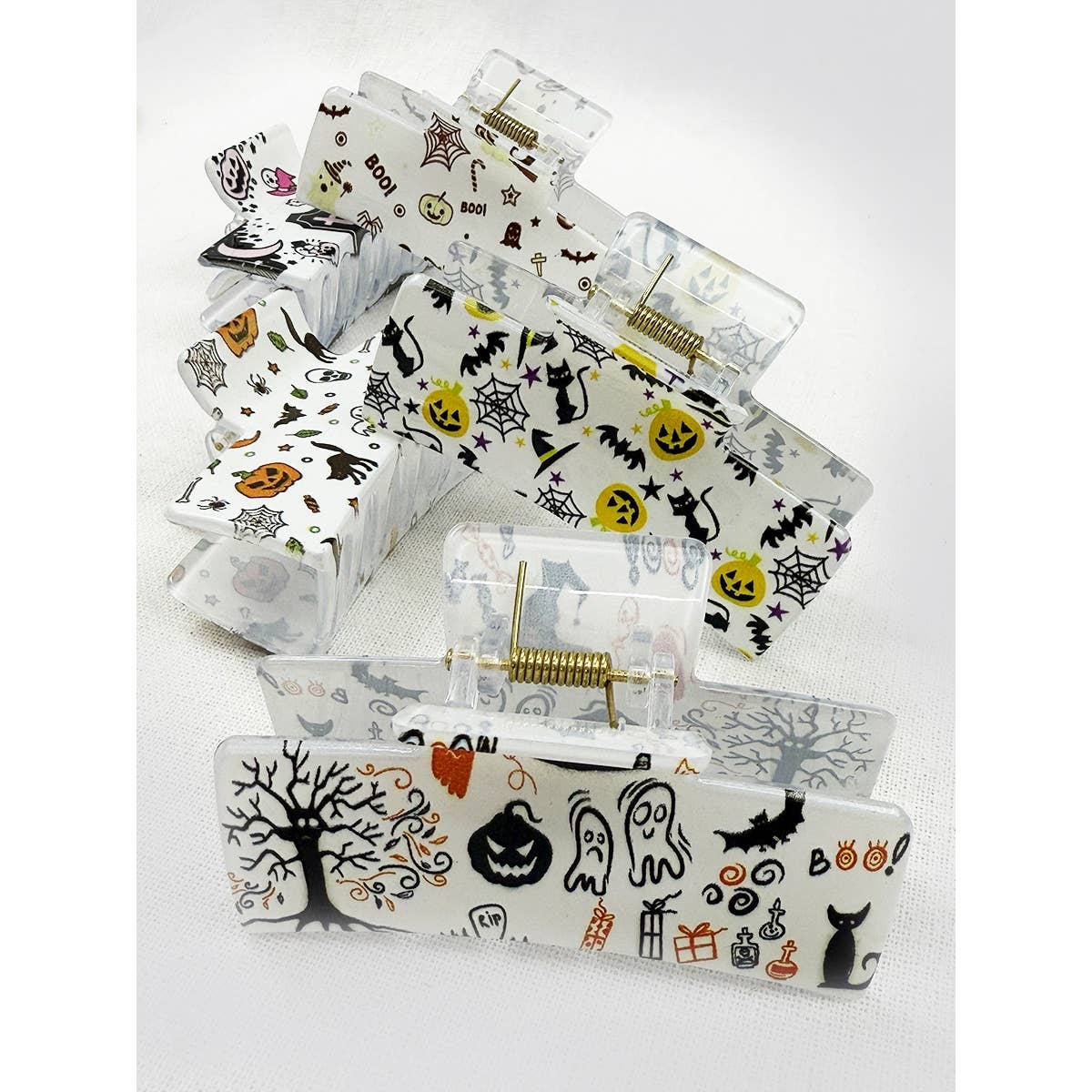 Variety Halloween Theme Hair Claw Clip