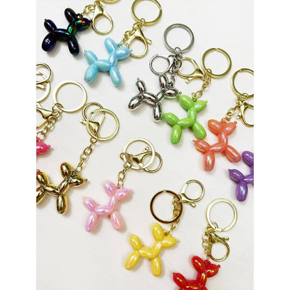 Colorful Puppy Theme Keychain