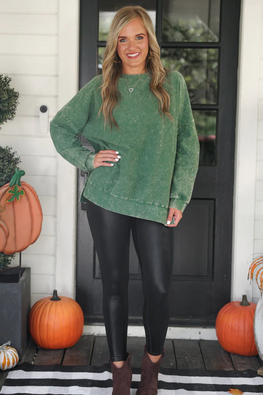 Corded Vintage Pullover