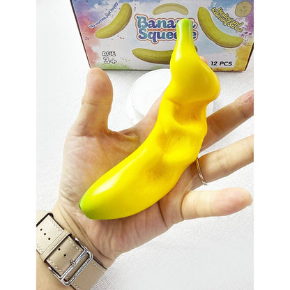 Slow Rising Banana Squishy Toy