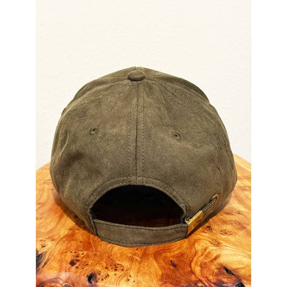 Blessed Embroidered Faux Suede Baseball Cap