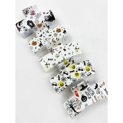 Variety Halloween Theme Hair Claw Clip