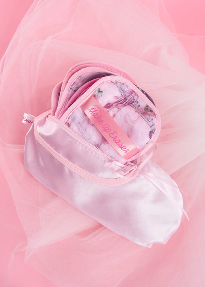 Ballet Core MakeUp Eraser 7-Day Set | Bonus Pointe Shoe Case