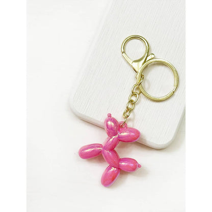 Colorful Puppy Theme Keychain