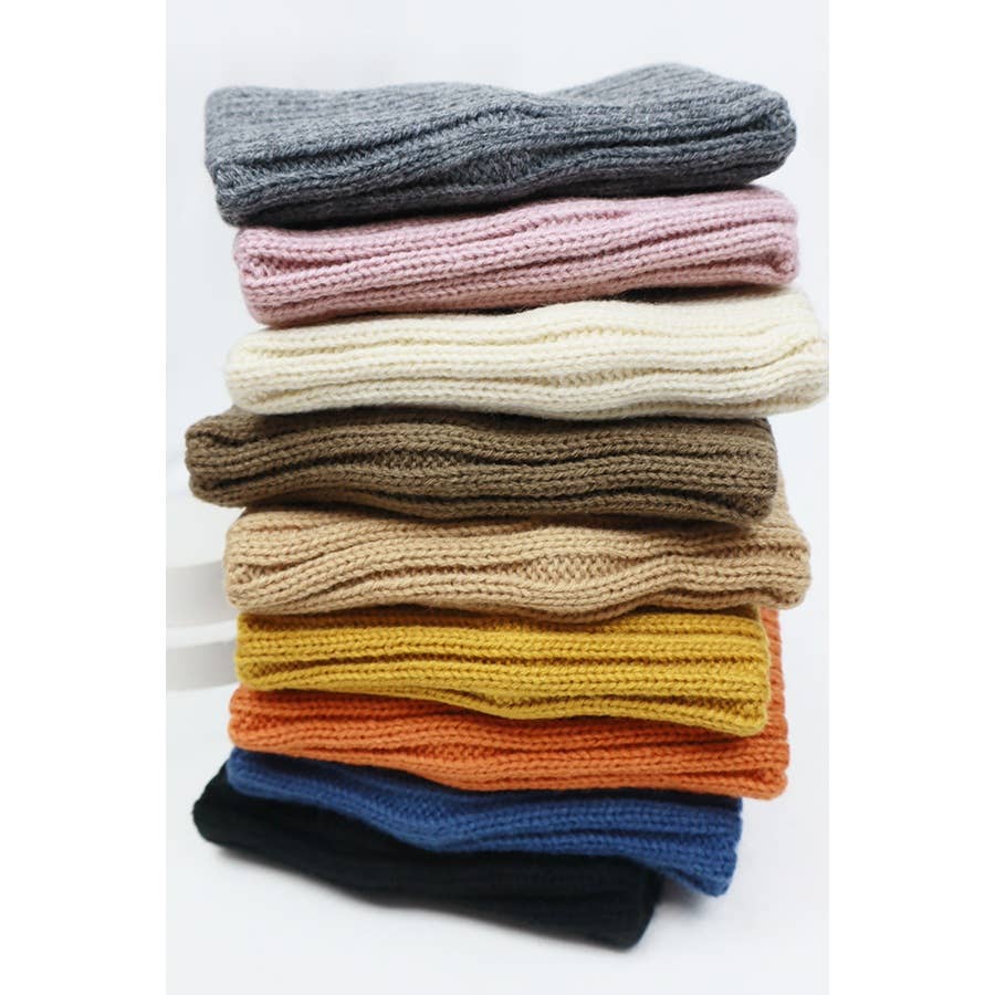 Solid Winter Knit Headband Neck Wamer