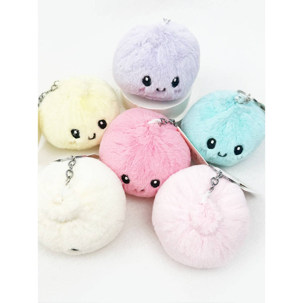 Adorable Dumpling Squishy Keychains