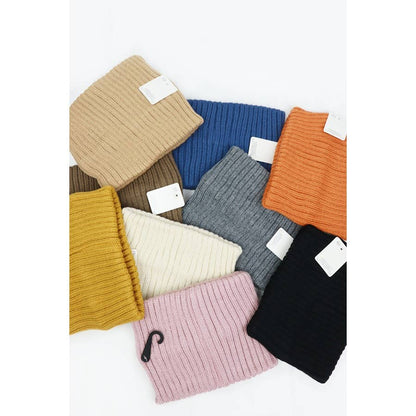 Solid Winter Knit Headband Neck Wamer