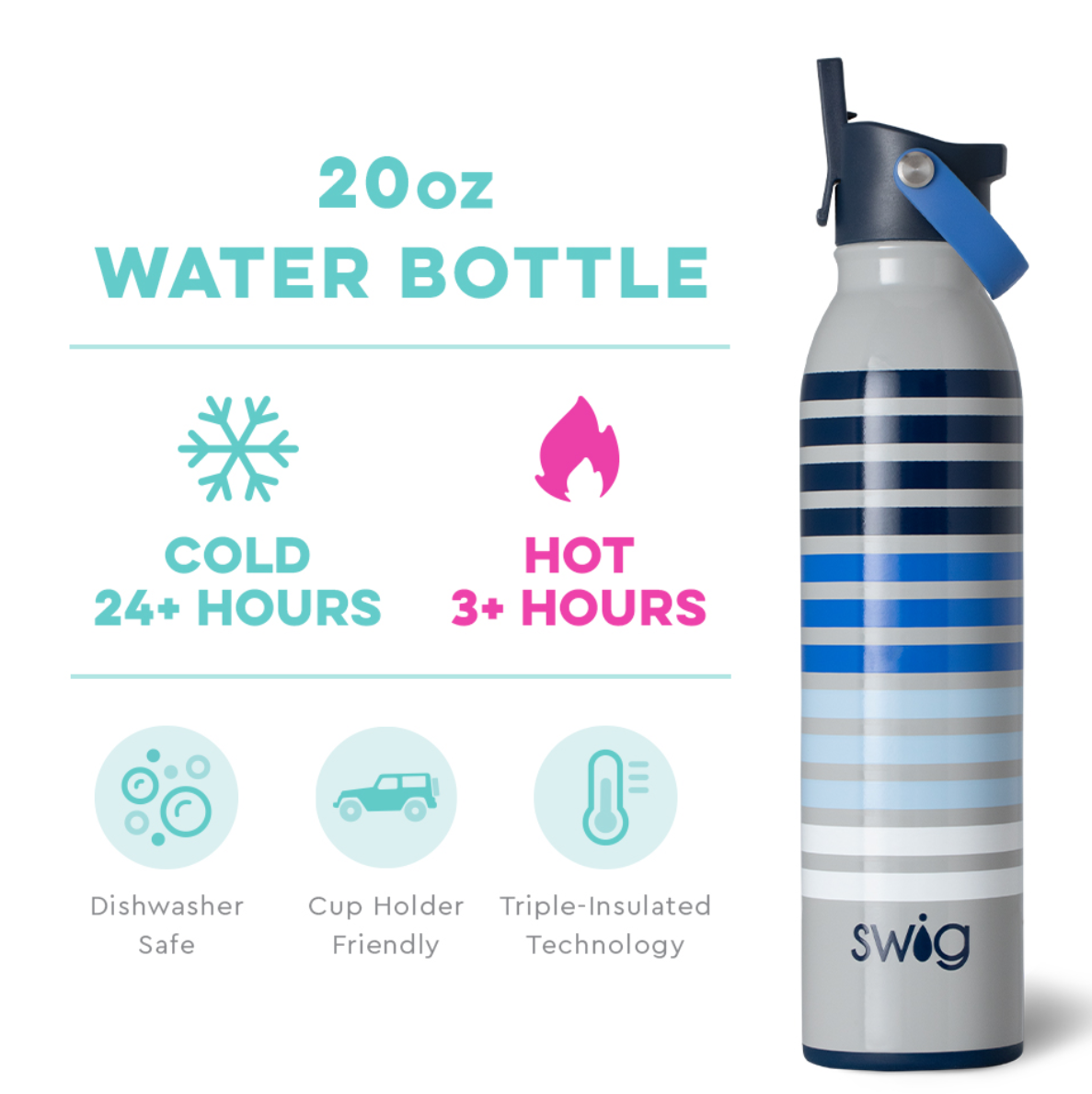 Flip + Sip Water Bottle